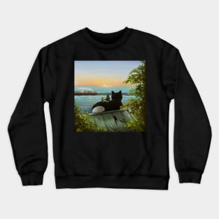 Cat Village Crewneck Sweatshirt